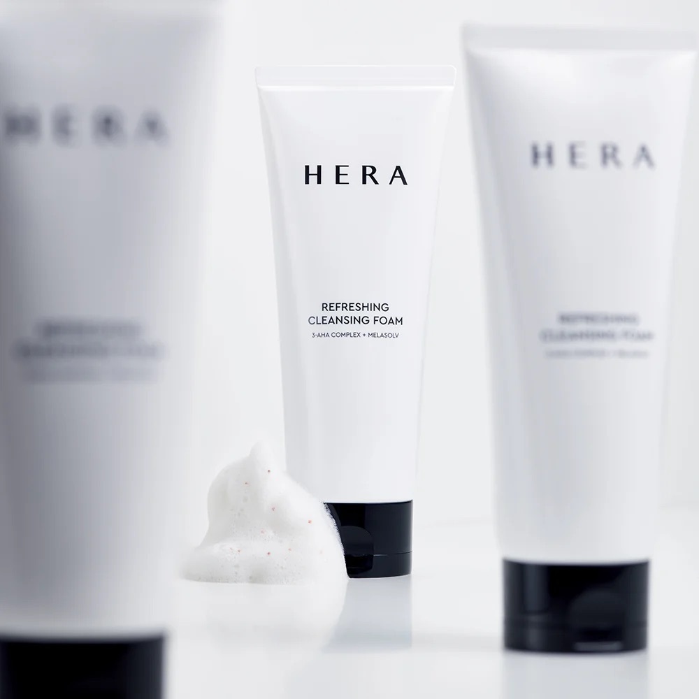 BEST ASIAN FACIAL WASH | KOREAN BEAUTY | HERA Refreshing Cleansing Foam Cleanser